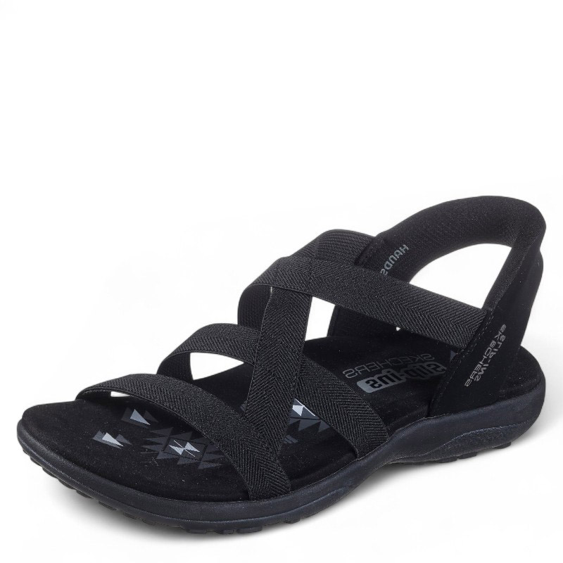 Levně DÁMSKÉ SANDÁLY SKECHERS 163460 ČERNÁ Barva: ČERNÁ