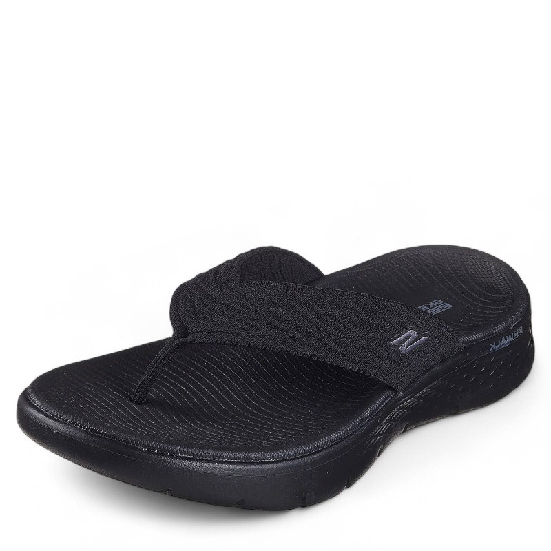 Levně DÁMSKÉ ŽABKY SKECHERS 141404 ČERNÁ Barva: ČERNÁ