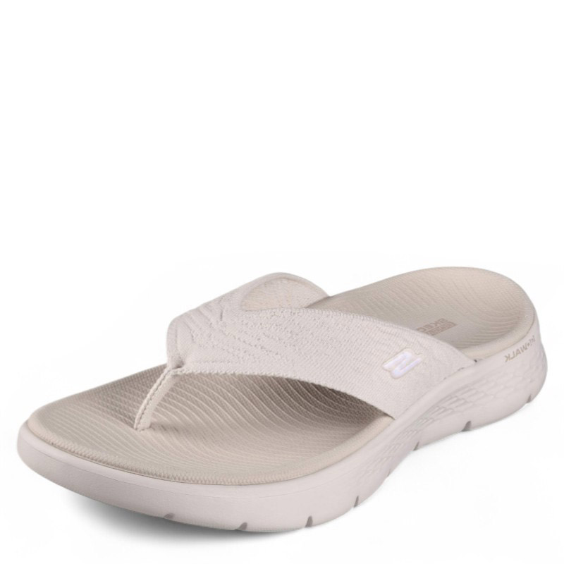 Levně DÁMSKÉ ŽABKY SKECHERS 141404 BÉŽOVÁ Barva: BÉŽOVÁ