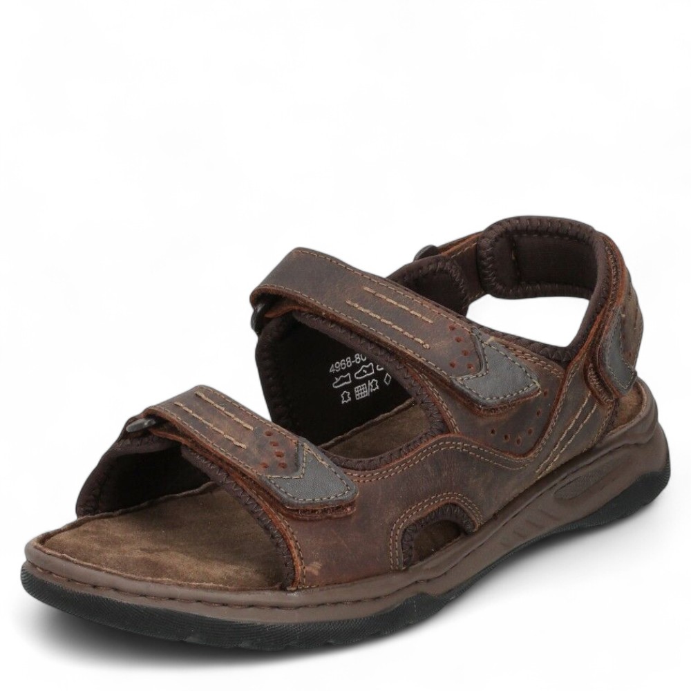 PÁNSKÉ SANDÁLY MUSTANG 4968-801-32 HNĚDÁ Barva: HNĚDÁ