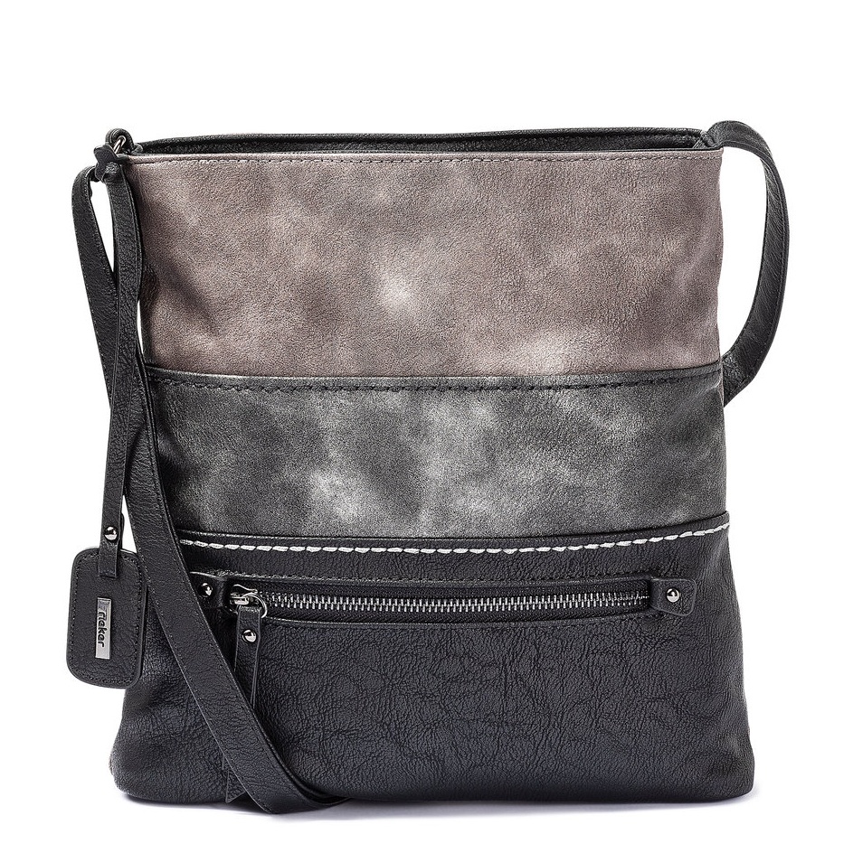 DÁMSKÁ KABELKA RIEKER H1301-45 ŠEDÁ Barva: Šedá