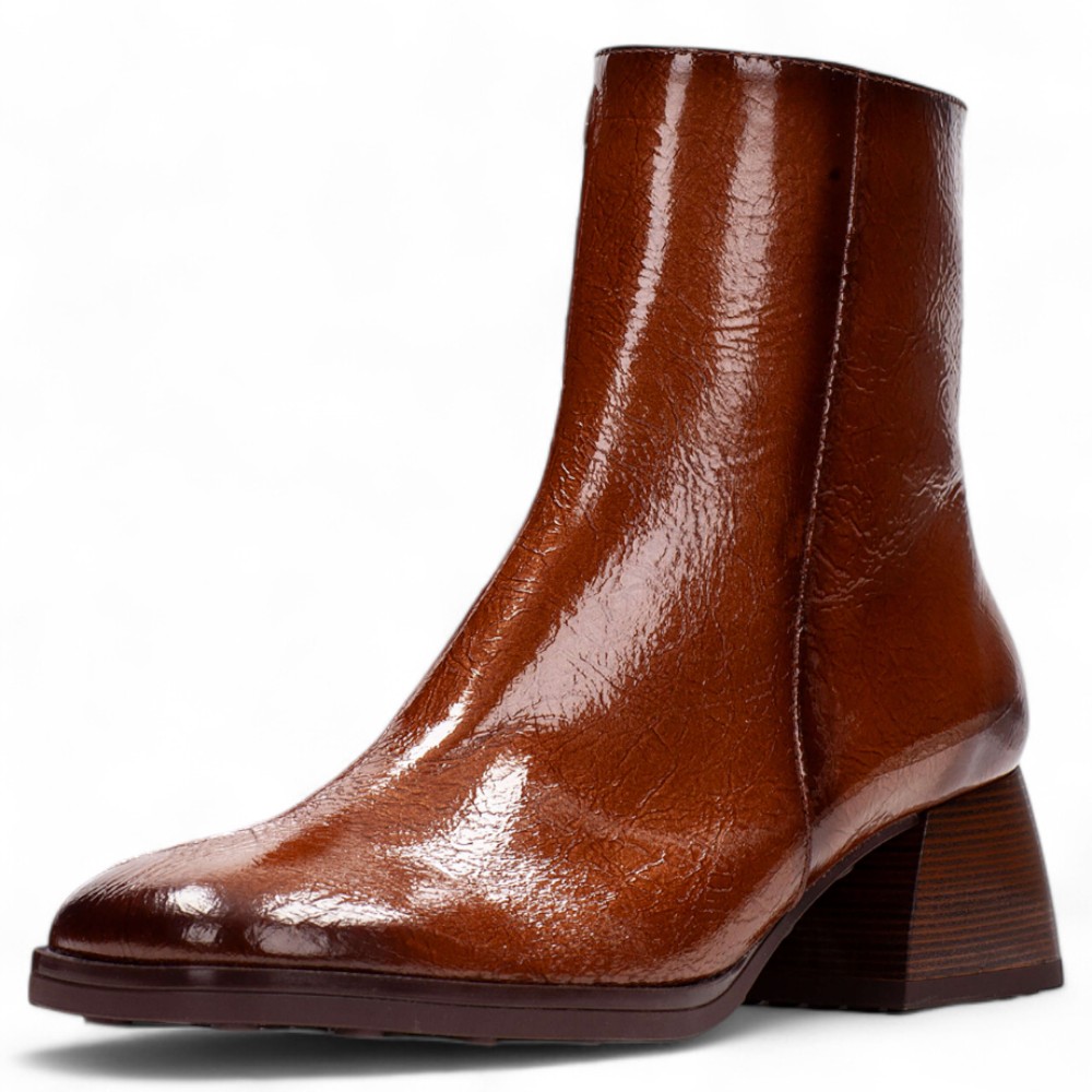 DÁMSKÉ KOTNÍKOVÉ BOTY HISPANITAS HI254345 HNĚDÁ Barva: HNĚDÁ