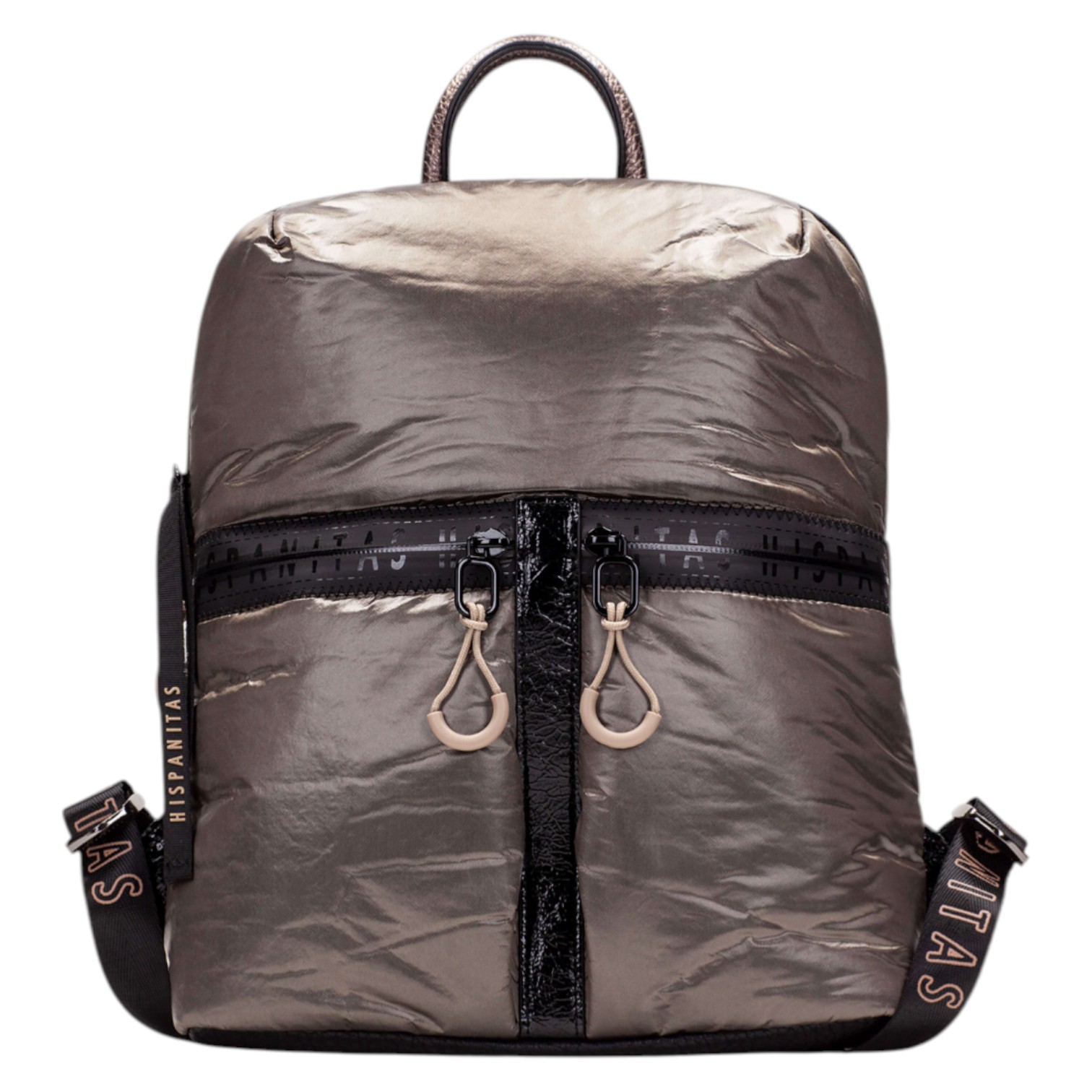 DÁMSKÝ BATOH HISPANITAS BI254159 ŠEDÁ METALICKÁ Barva: ŠEDÁ METALICKÁ