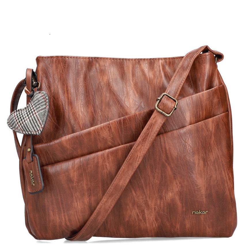 DÁMSKÁ KABELKA RIEKER H1005-22 HNĚDÁ Barva: HNĚDÁ
