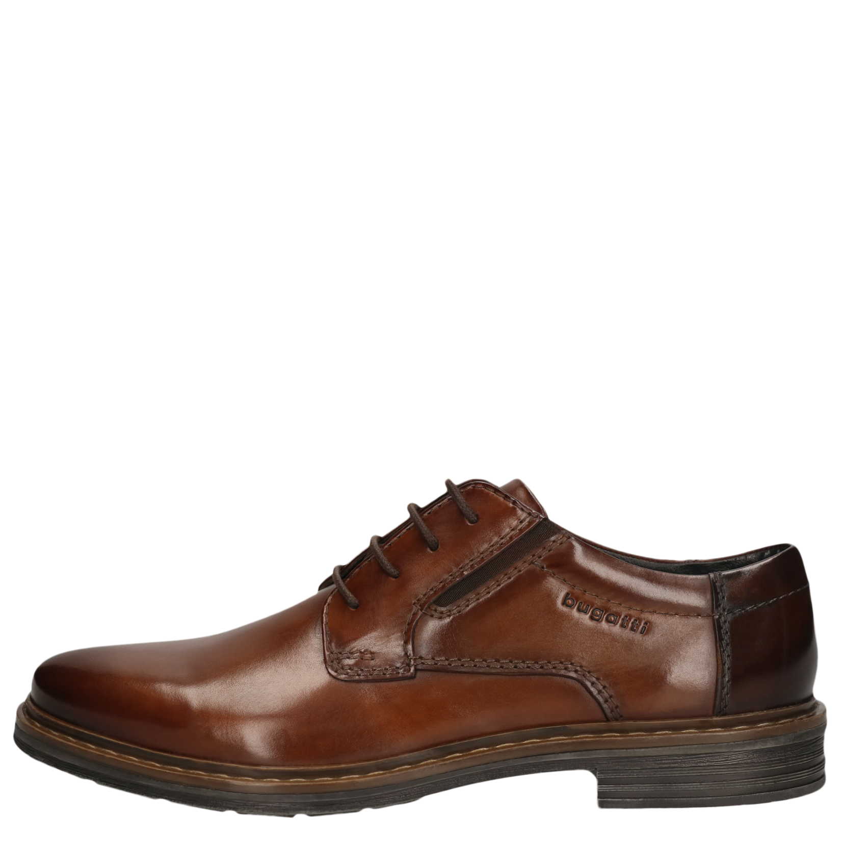 PÁNSKÉ POLOBOTKY BUGATTI 311-AOC03-1111-6361 HNĚDÁ Barva: HNĚDÁ