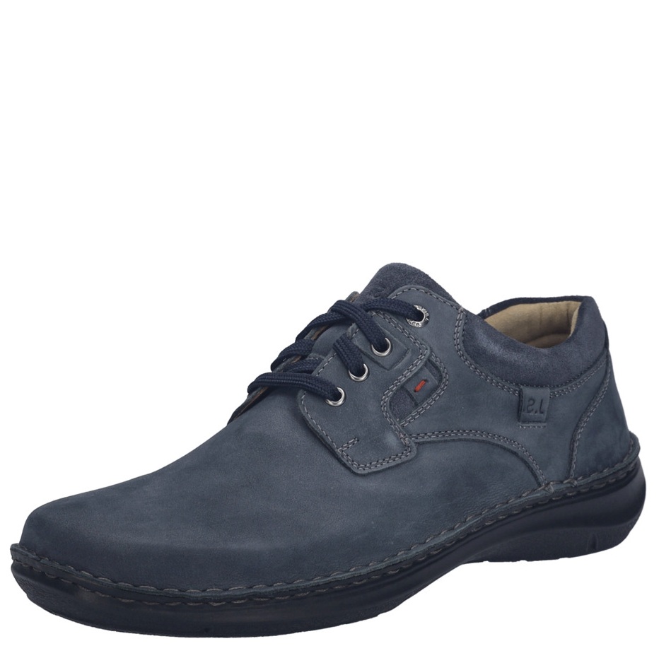 Levně PÁNSKÉ POLOBOTKY JOSEF SEIBEL 44936 518525 MODRÁ Barva: MODRÁ