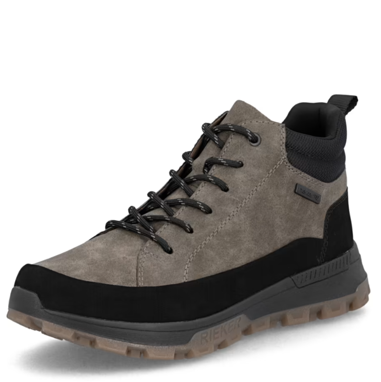 PÁNSKÉ KOTNÍKOVÉ BOTY RIEKER 35508-25 HNĚDÁ Barva: HNĚDÁ