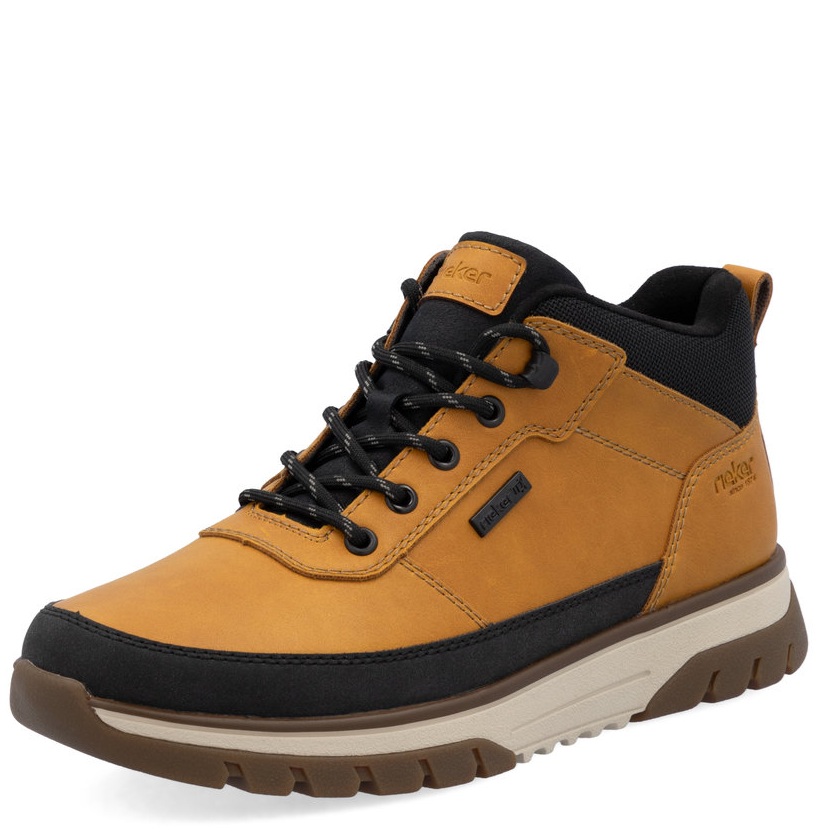 PÁNSKÉ KOTNÍKOVÉ BOTY RIEKER B9300-20 HNĚDÁ Barva: HNĚDÁ