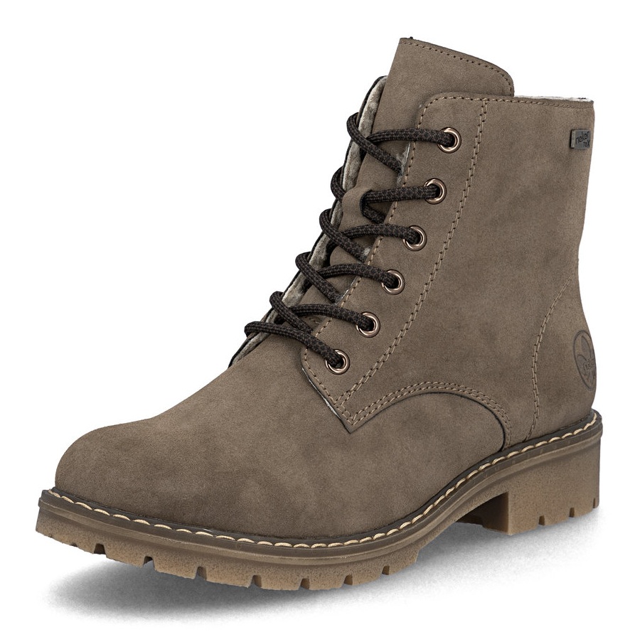 DÁMSKÉ KOTNÍKOVÉ BOTY RIEKER Y9103-24 HNĚDÁ Barva: HNĚDÁ