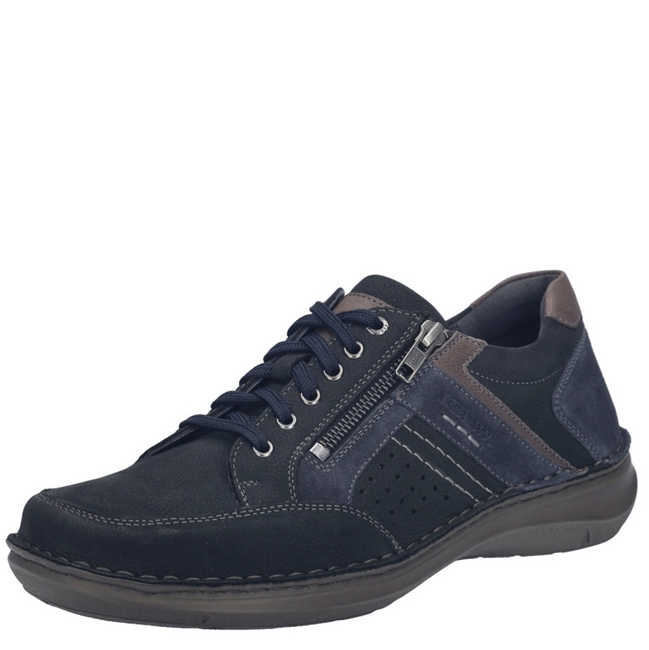 Levně PÁNSKÉ POLOBOTKY JOSEF SEIBEL 44987 TE071506 NAD MODRÁ Barva: MODRÁ