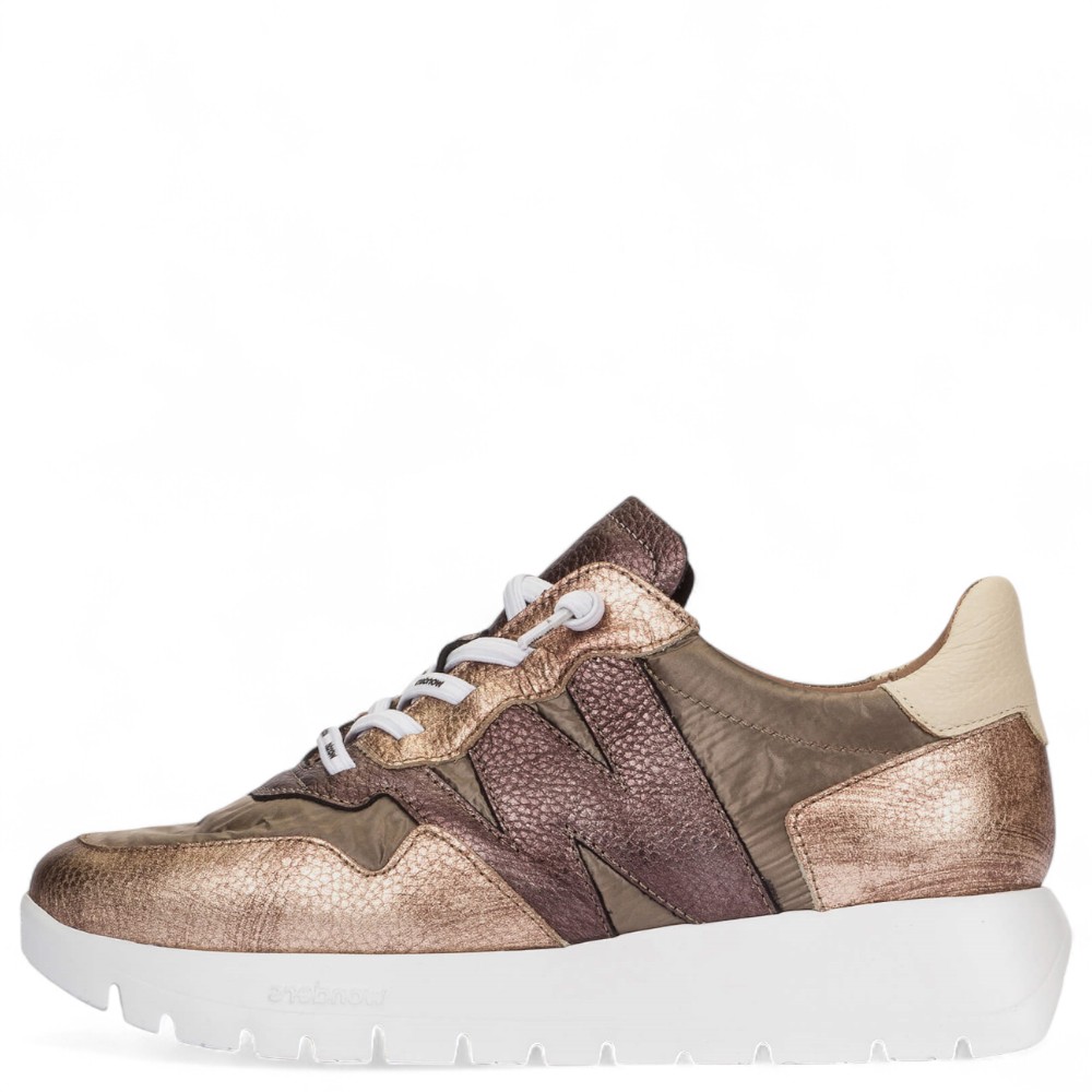 DÁMSKÉ TENISKY WONDERS A-2491 HNĚDÁ PLOMO Barva: HNĚDÁ