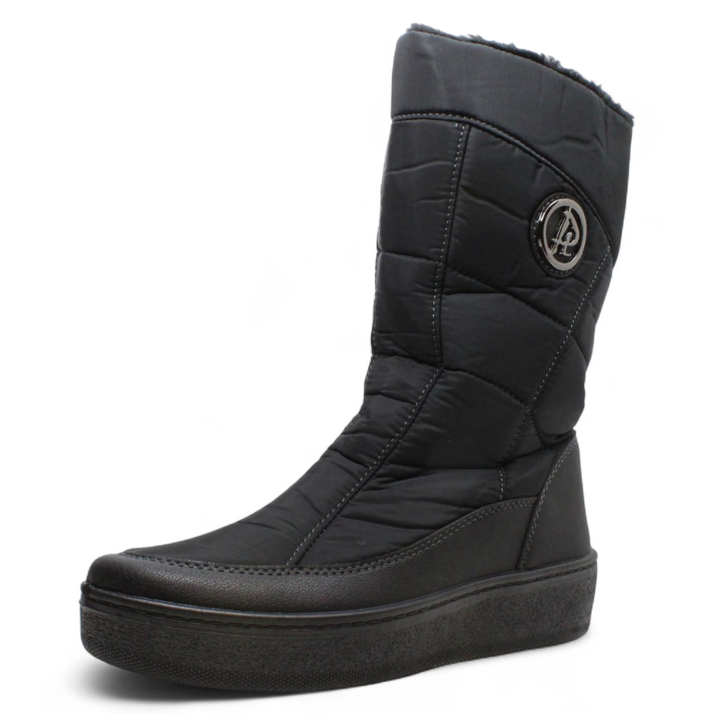 Levně LEE COOPER DÁMSKÉ SNĚHULE EASY WAY EW-25-9111 ČERNÁ Barva: ČERNÁ
