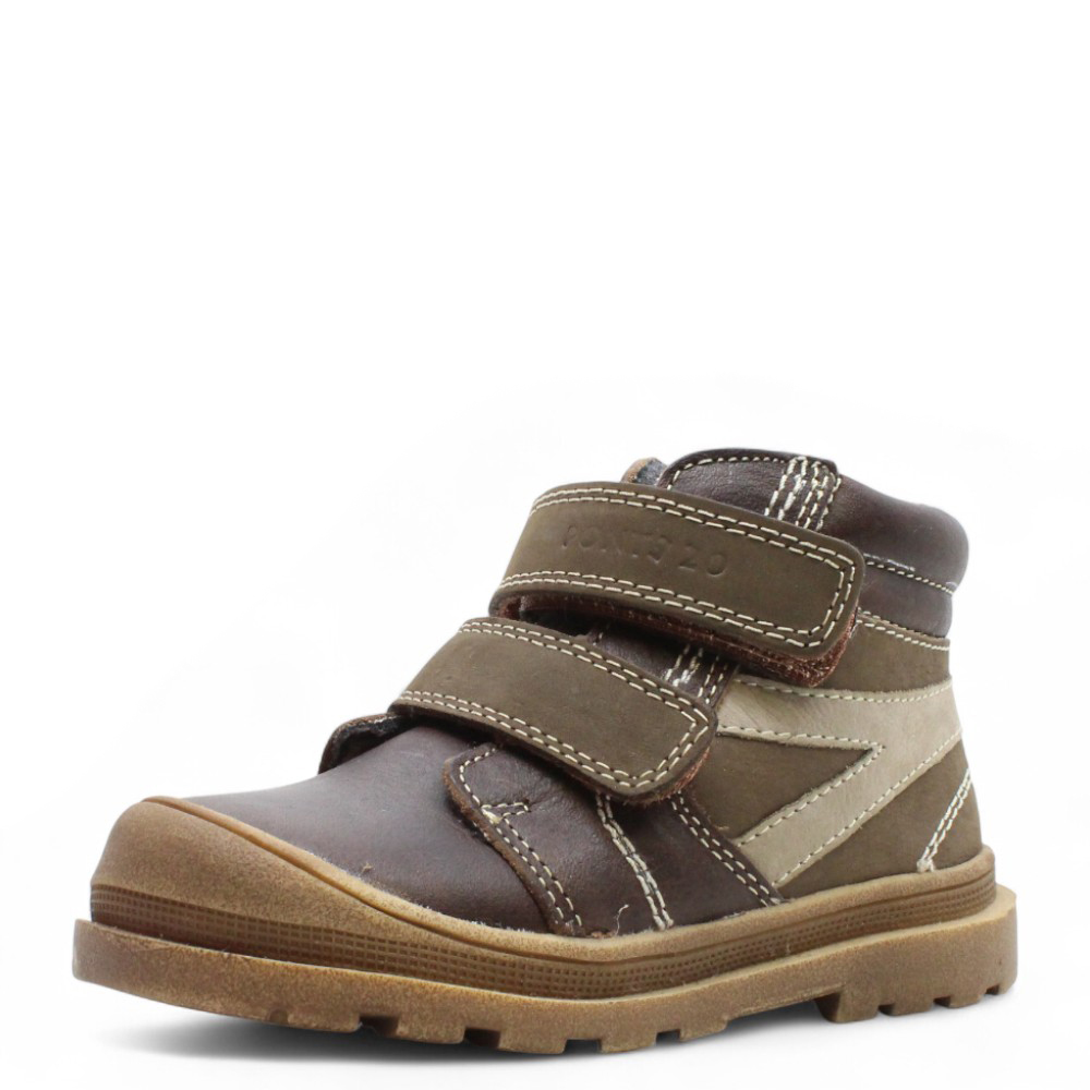 DĚTSKÉ BOTY PONTE DA03-1-63 HNĚDÁ Barva: HNĚDÁ