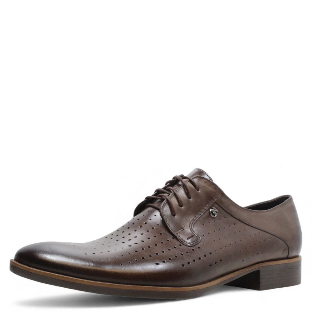 PÁNSKÉ POLOBOTKY NIK 04-0300-001 HNĚDÁ Barva: HNĚDÁ