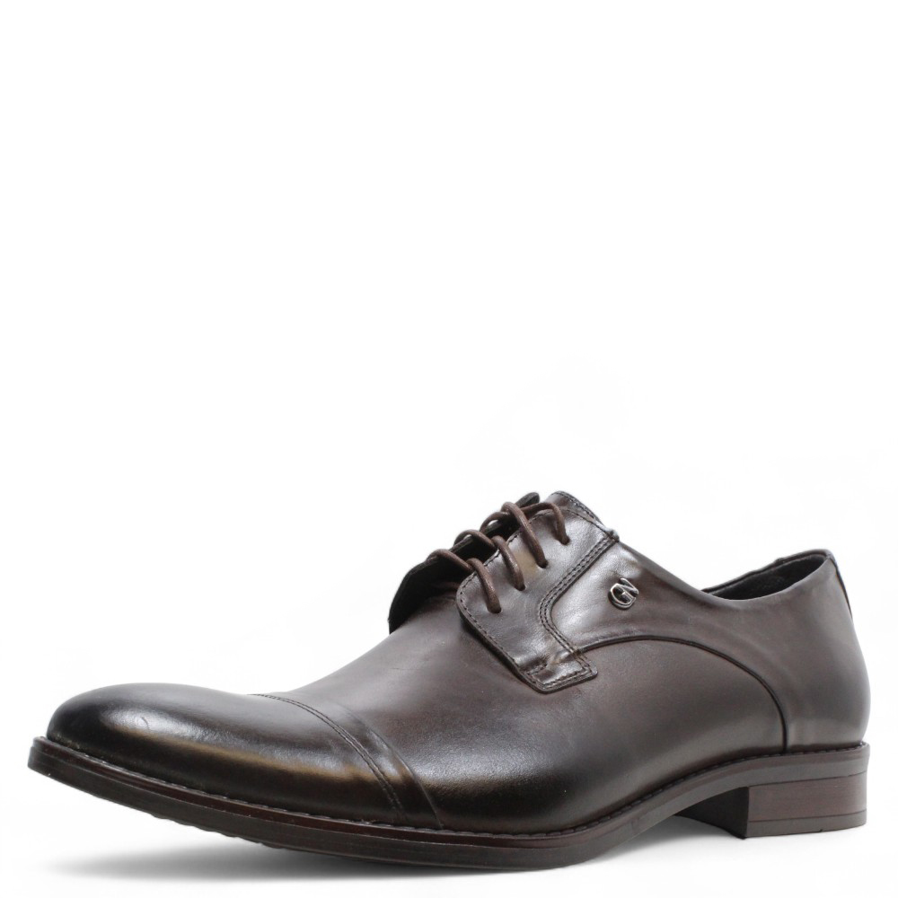 PÁNSKÉ POLOBOTKY NIK 04-0279-008 HNĚDÁ Barva: HNĚDÁ