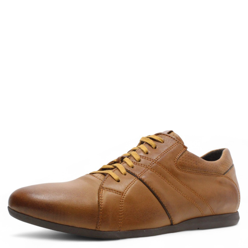 PÁNSKÉ TENISKY NIK 03-0569-002 HNĚDÁ Barva: HNĚDÁ