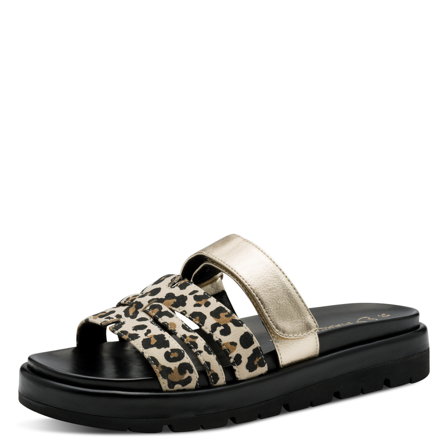 Levně DÁMSKÉ PANTOFLE MARCO TOZZI 2-27407-44 4B9 LEOPARD Barva: LEOPARD
