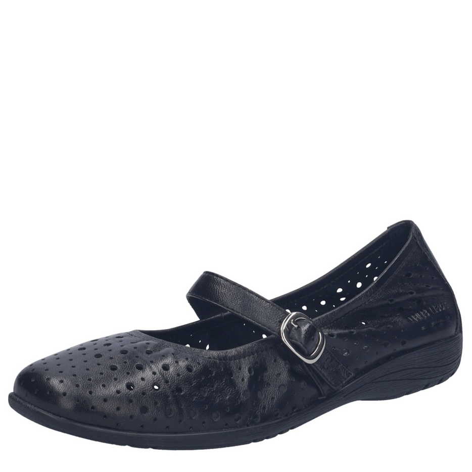 Levně DÁMSKÉ BALERÍNY JOSEF SEIBEL 74841 68105 ČERNÁ Barva: ČERNÁ