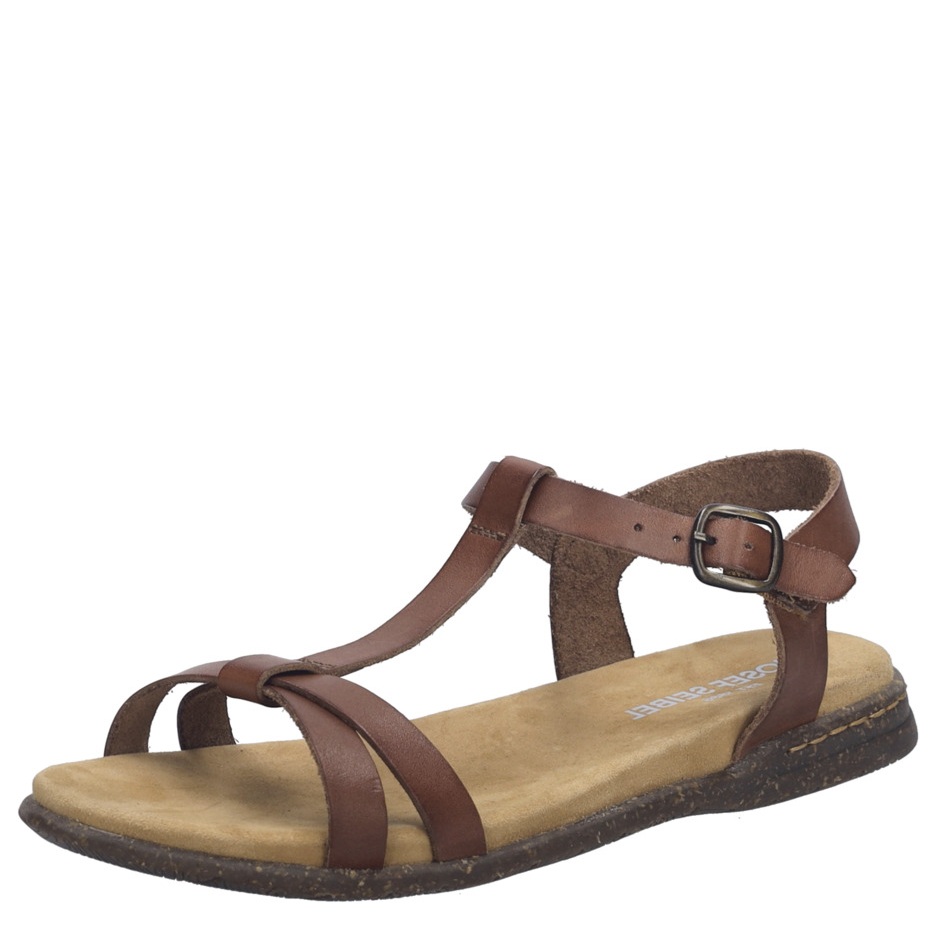 DÁMSKÉ SANDÁLY JOSEF SEIBEL 74501 817370 HNĚDÁ Barva: HNĚDÁ