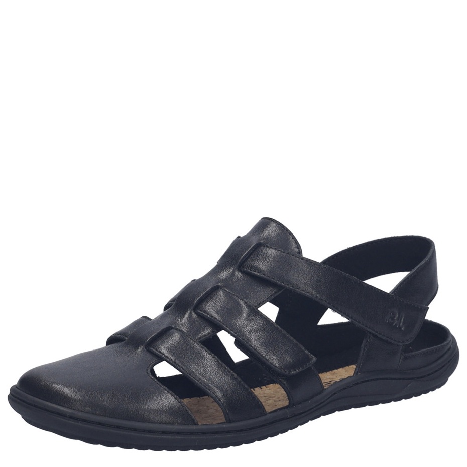 Levně DÁMSKÉ SANDÁLY JOSEF SEIBEL 75801 002105 ČERNÁ Barva: ČERNÁ