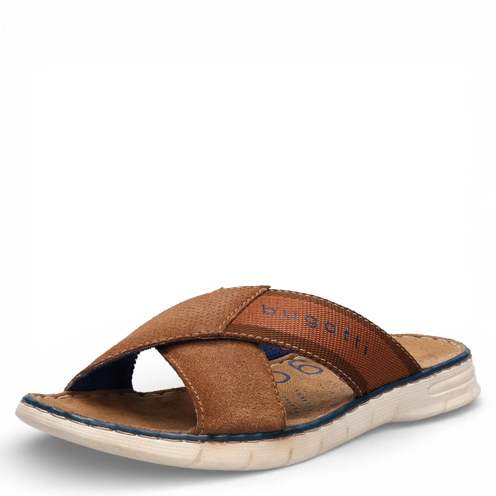 PÁNSKÉ PANTOFLE BUGATTI 315-A3286-1469-6363 HNĚDÁ Barva: HNĚDÁ