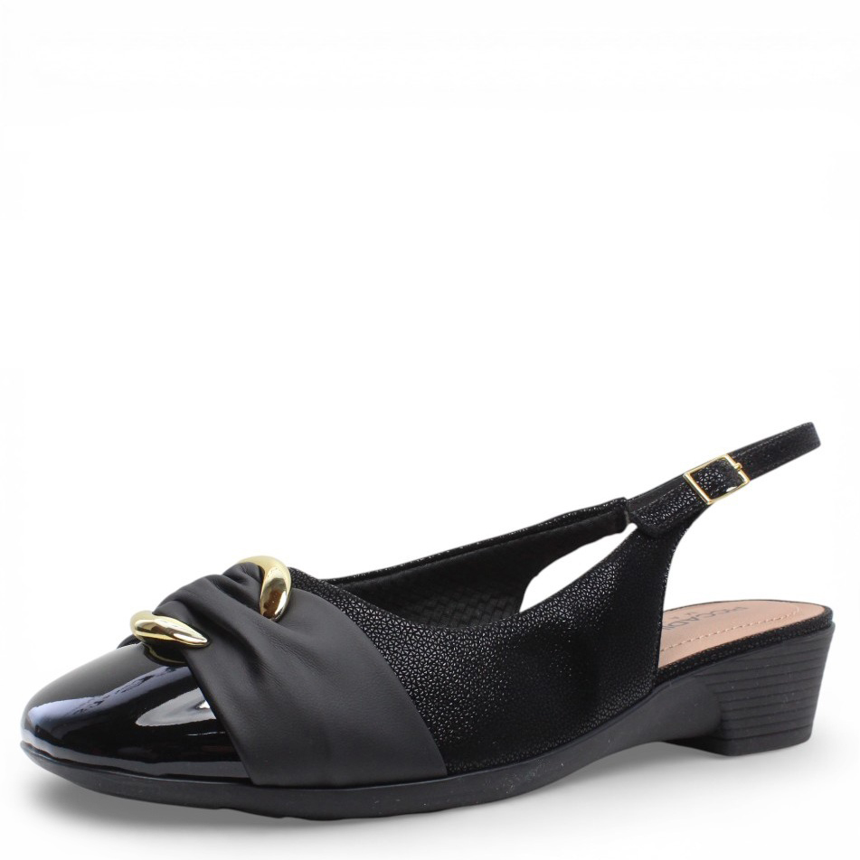 Levně DÁMSKÉ LODIČKY PICCADILLY 379003-002 ČERNÁ Barva: ČERNÁ