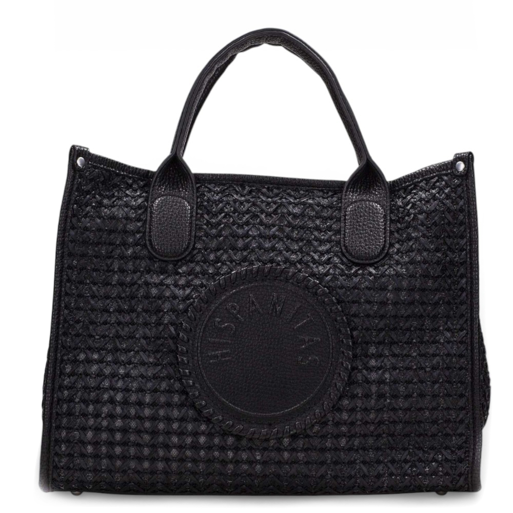 Levně DÁMSKÁ KABELKA HISPANITAS BV264717 ČERNÁ BLACK Barva: ČERNÁ