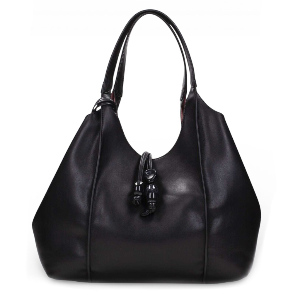 Levně DÁMSKÁ KABELKA HISPANITAS BV264532 ČERNÁ BLACK Barva: ČERNÁ