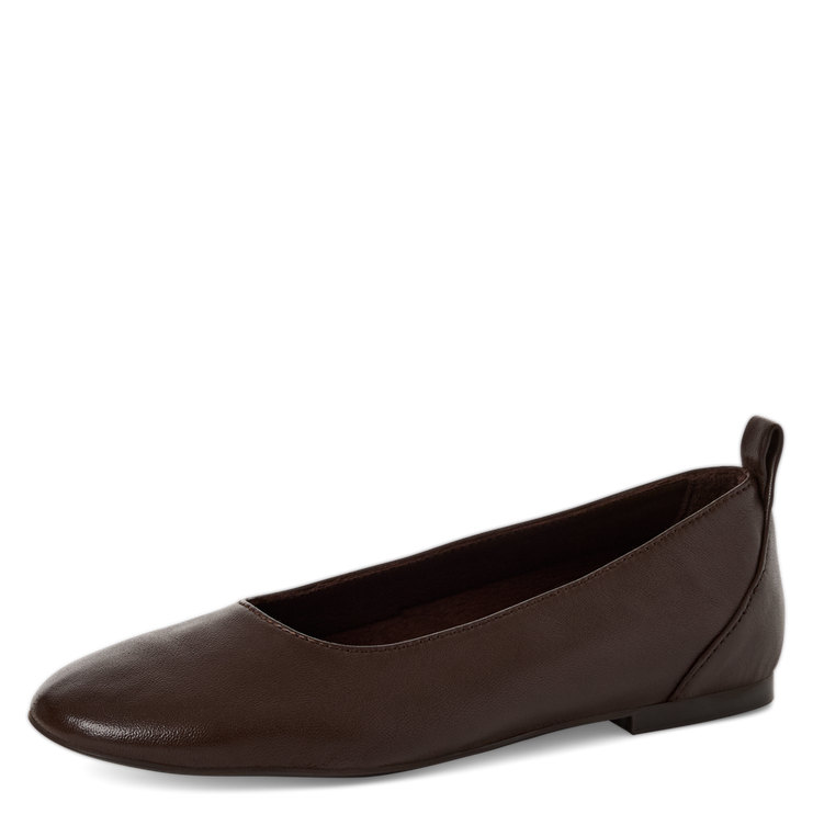 DÁMSKÉ BALERÍNY TAMARIS 1-22100-46 304 HNĚDÁ Barva: HNĚDÁ