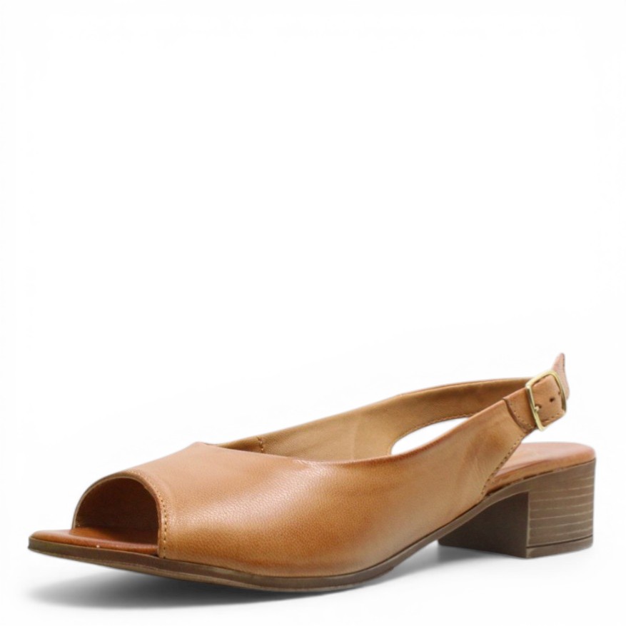 QUO VADIS DÁMSKÉ SANDÁLY ARIANA 243065BROWN HNĚDÁ Barva: HNĚDÁ