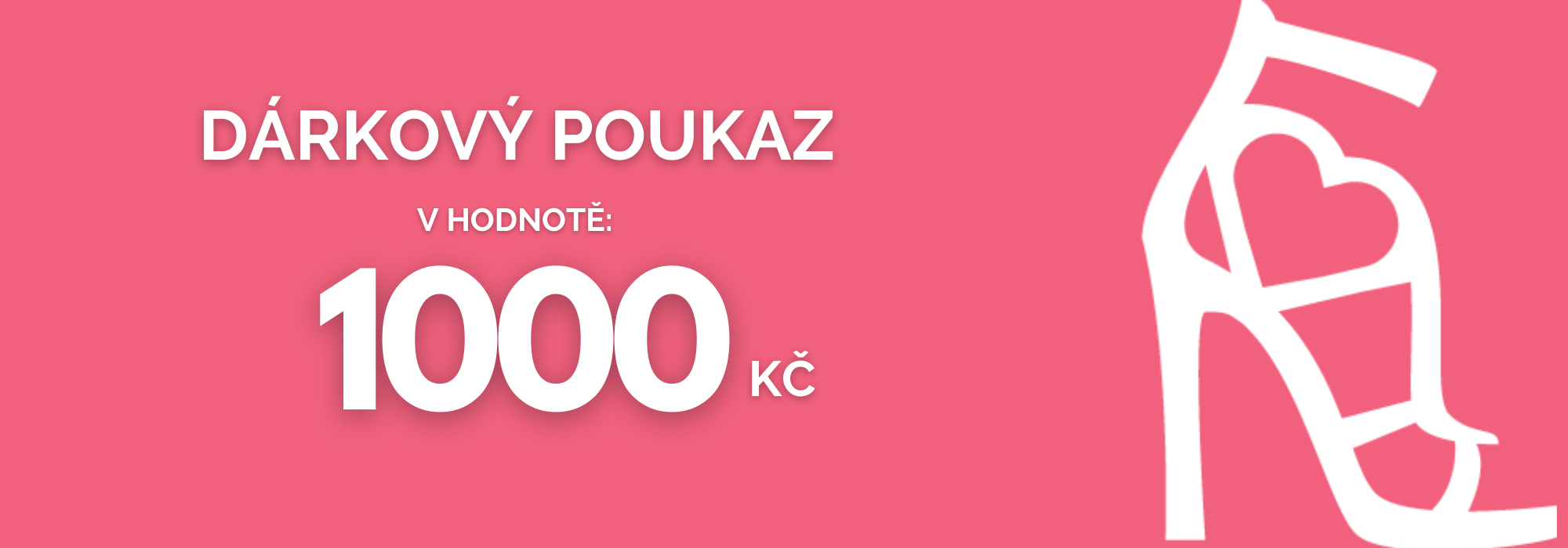 DÁRKOVÝ POUKAZ 1000,-Kč