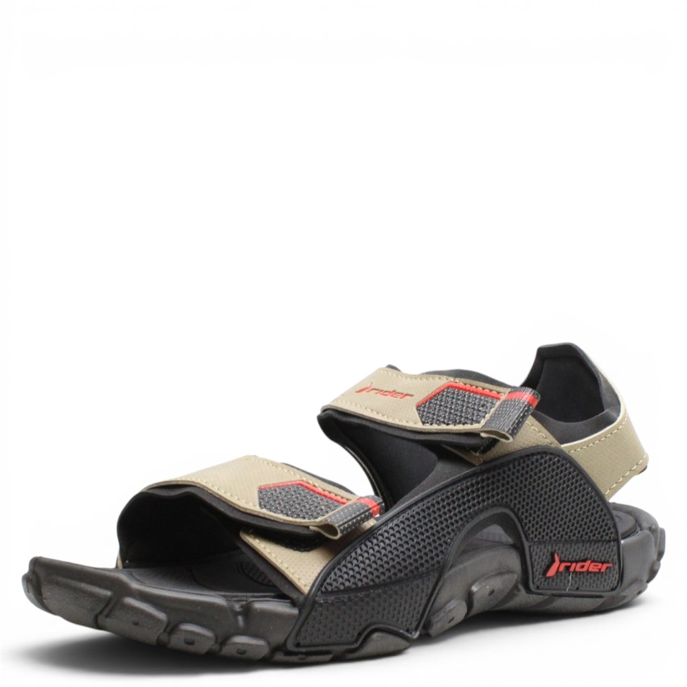 PÁNSKÉ SANDÁLY RIDER 81910 BLK/BEIGE ČERNÁ Barva: ČERNÁ, Velikost: 44