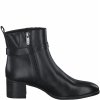 DÁMSKÉ KOTNÍKOVÉ BOTY MARCO TOZZI 2-25303-29 002 ČERNÁ