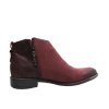 DÁMSKÉ KOTNÍKOVÉ BOTY CARINII B3707 BORDOVÁ