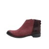 DÁMSKÉ KOTNÍKOVÉ BOTY CARINII B3707 BORDOVÁ