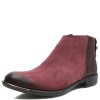 DÁMSKÉ KOTNÍKOVÉ BOTY CARINII B3707 BORDOVÁ