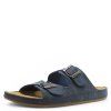 PÁNSKÉ PANTOFLE MEDILINE S182.002P NAVY MODRÁ