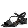 DÁMSKÉ SANDÁLY MARCO TOZZI 2-28209-46 001 ČERNÁ