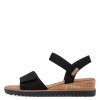 DÁMSKÉ SANDÁLY TAMARIS 1-28118-44 001 ČERNÁ