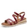DÁMSKÉ SANDÁLY TAMARIS 1-28713-46 524 ČERVENÁ