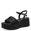 DÁMSKÉ SANDÁLY TAMARIS 1-28379-46 001 ČERNÁ