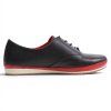 DÁMSKÉ POLOBOTKY DESKA 31000 BLK/RED ČERNÁ