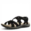 DÁMSKÉ SANDÁLY EARTH SPIRIT RIVERTON BLACK ČERNÁ