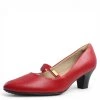 DÁMSKÉ LODIČKY PICCADILLY 703016-176 ČERVENÁ