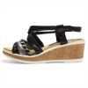 DÁMSKÉ SANDÁLY MARILA 332/SEC-25 ČERNÁ