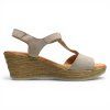DÁMSKÉ SANDÁLY BLACK 283879 BEIGE BÉŽOVÁ