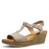 DÁMSKÉ SANDÁLY BLACK 283879 BEIGE BÉŽOVÁ