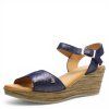 DÁMSKÉ SANDÁLY BLACK 283878 NAVY MODRÁ