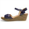 DÁMSKÉ SANDÁLY BLACK 283878 NAVY MODRÁ