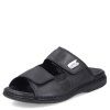 PÁNSKÉ PANTOFLE RIEKER 25590-00 ČERNÁ